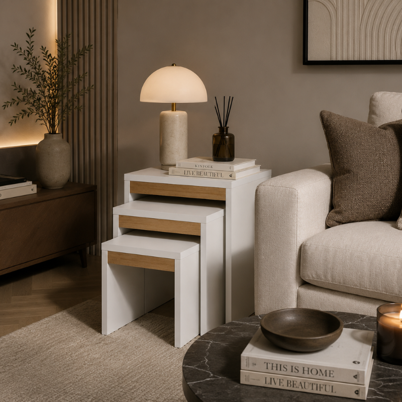 Nest of Tables-White - Image 3